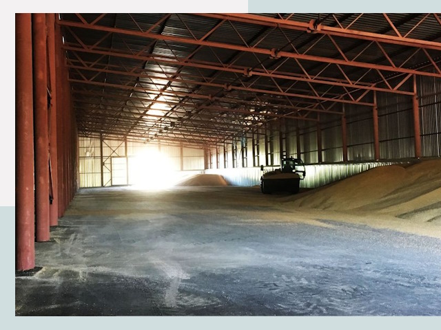 Строительство зернохранилищ в Вичуге