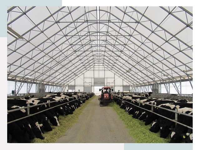 Тентовые коровники в Вичуге от 610 руб. - Надежно и доступно