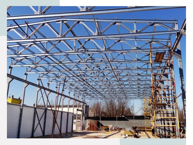 Строительство цехов в Вичуга от 610 руб. под ключ