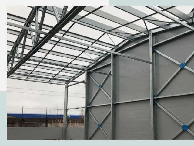 Каркасные ангары от СтальСтрой-Вчг по цене от 610 руб.