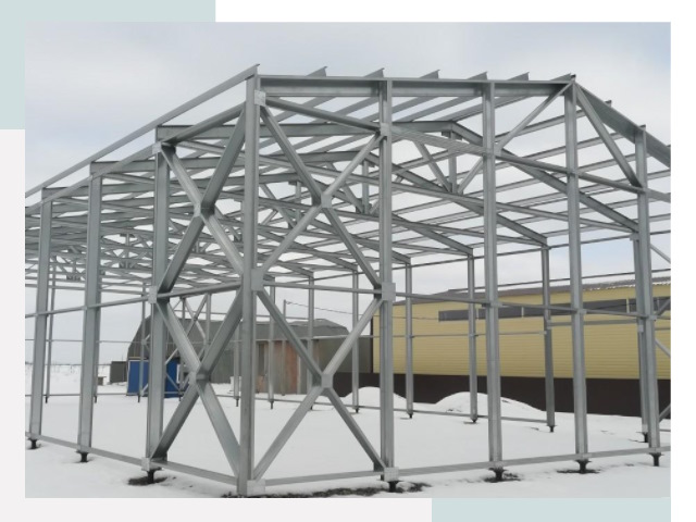 Каркасные ангары в Вичуге