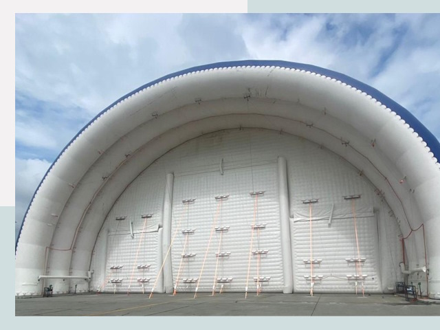 Пневмокаркасные ангары от СтальСтрой-Вчг по цене от 610 руб.