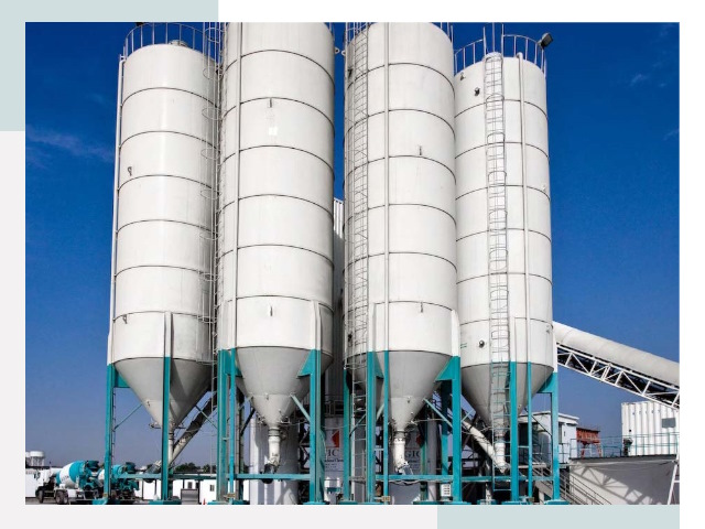 Строительство цементных силосов в Вичуге