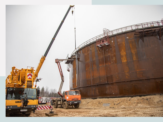 Монтаж резервуаров в Вичуге от 610 руб. за м³