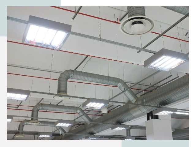 Вентиляция ангаров в Вичуге