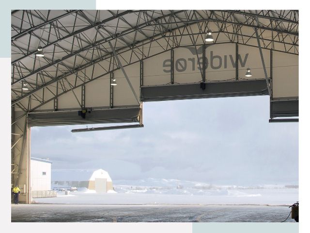 Ворота для ангаров в Вичуге