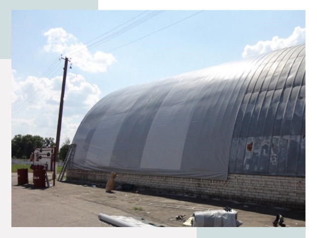 Ремонт ангаров в Вичуге